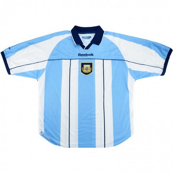 Tailandia Camiseta Argentina Primera Equipación Retro 2000 Azul